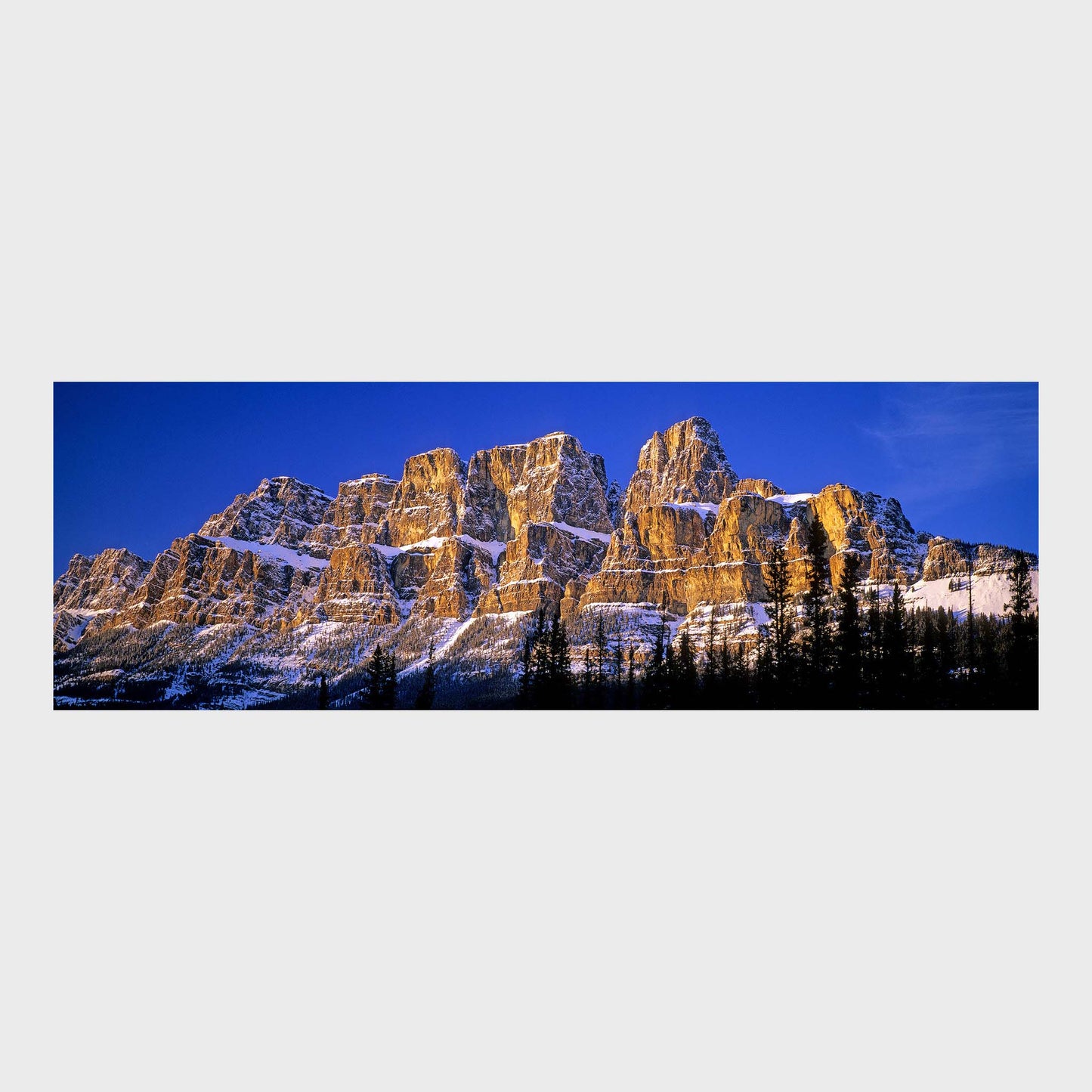 Castle Mountain, Banff National Park, Alberta, Canada, Canadian Rockies, Rocky Mountains, Beautiful Wall Art, Fine Art Print