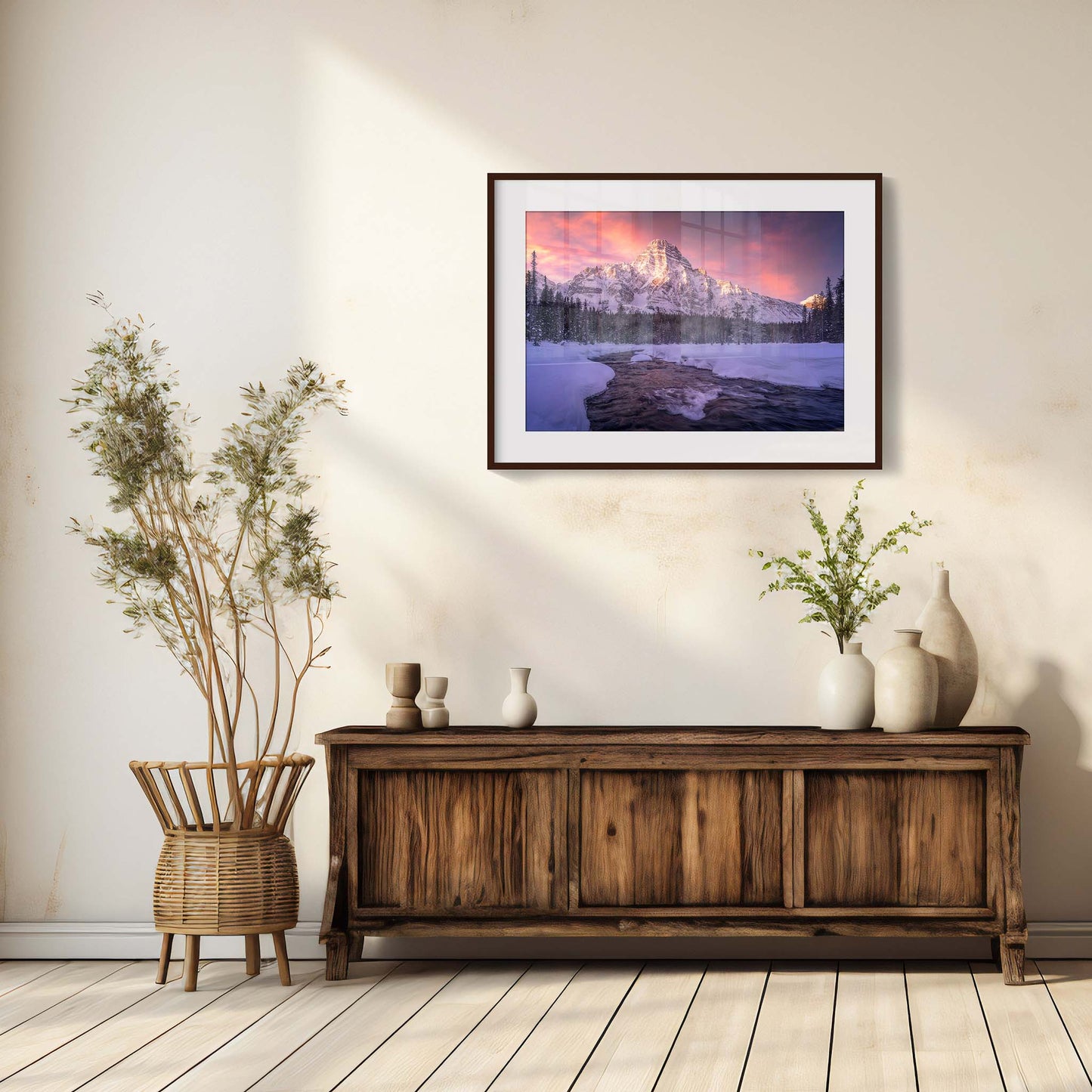 Mount Chephren, Banff National Park, Alberta, Canada, Rocky Mountains, Decorate your home or office with stunning fine art landscape photography.