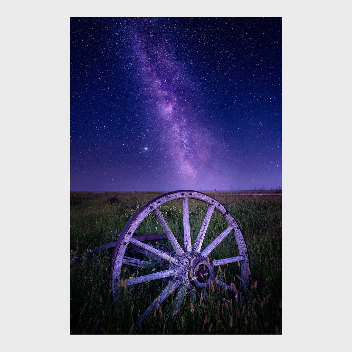 The Cosmos Within, Carl Sagan, Prairies, Milky Way, Space, Beautiful Wall Art, Fine Art Print