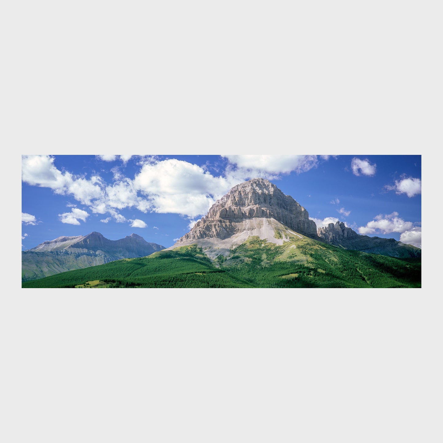 Crowsnest Mountain, Crowsnest Pass, Alberta, Canada, Beautiful Wall Art, Fine Art Print