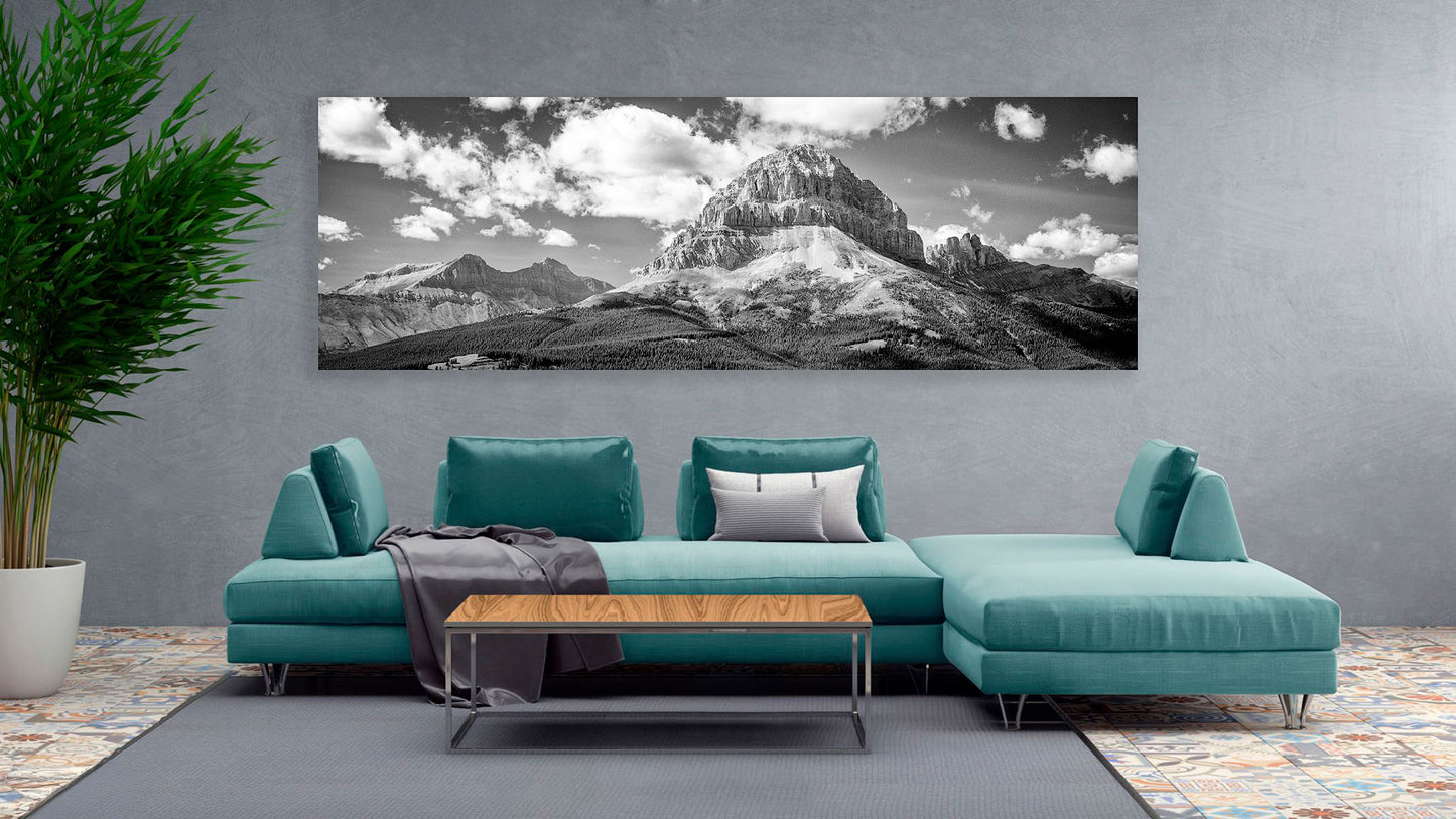 Crowsnest Mountain, Crowsnest Pass, Alberta, Canada, Decorate your home or office with beautiful fine art landscape photography wall art limited edition prints.