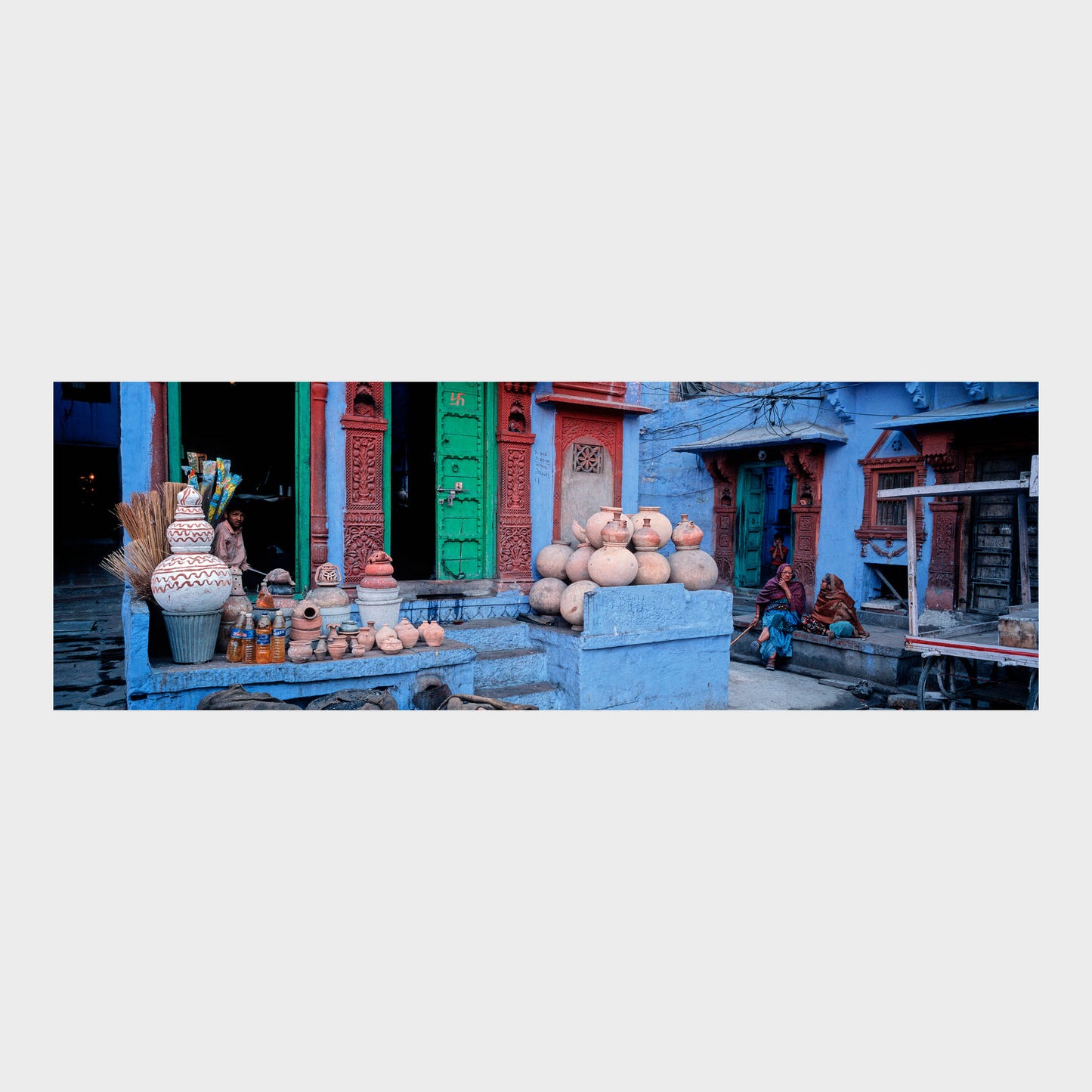 Jodhpur. The Blue City, Jodhpur, Rajasthan, India, Beautiful Wall Art, Fine Art Print