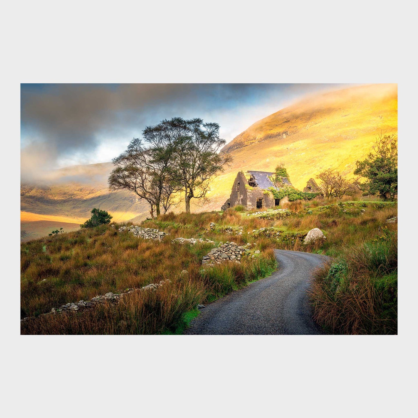 Molly's Cottage, Black Valley, Co. Kerry, Ireland, Beautiful Wall Art, Fine Art Print