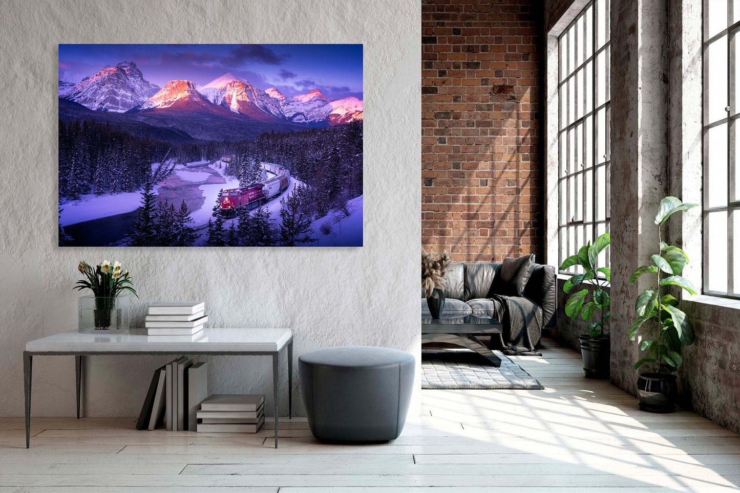 Morant's Curve, Banff National Park, Alberta, Canada, Rocky Mountains, Train Art, Decorate your home or office with beautiful fine art landscape photography wall art limited edition prints.