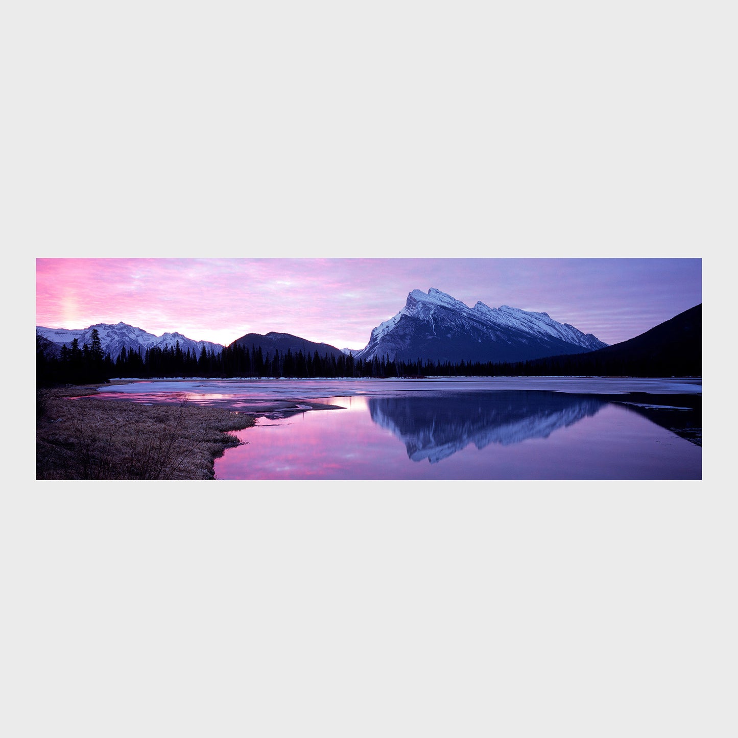 Mount Rundle, Vermillion Lakes, Banff National Park, Alberta, Canada, Canadian Rockies, Beautiful Wall Art, Fine Art Print