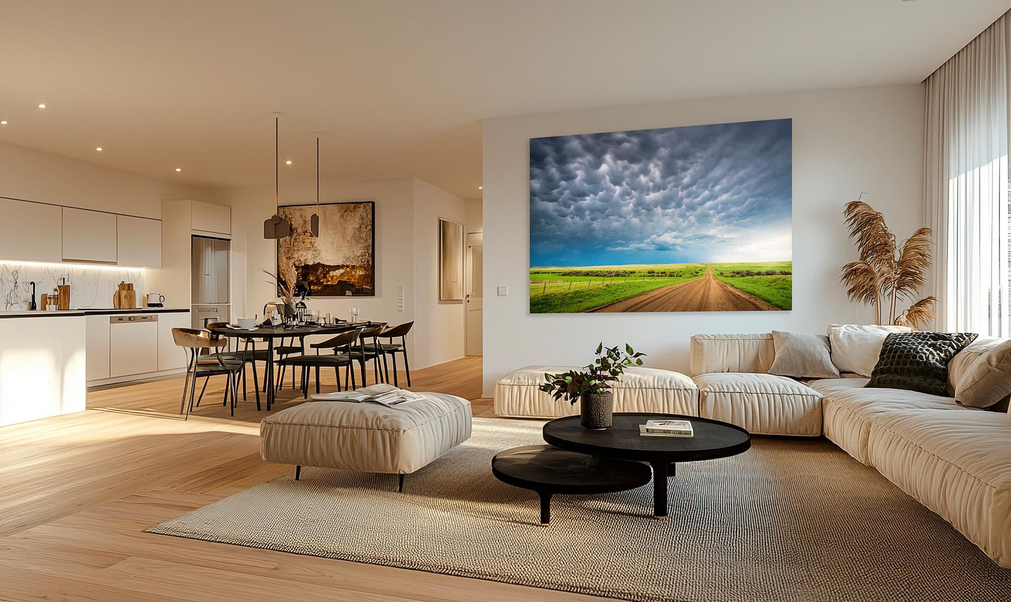 Prairie Storm, Saskatchewan, Canada, Decorate your home or office with beautiful fine art landscape photography wall art limited edition prints.