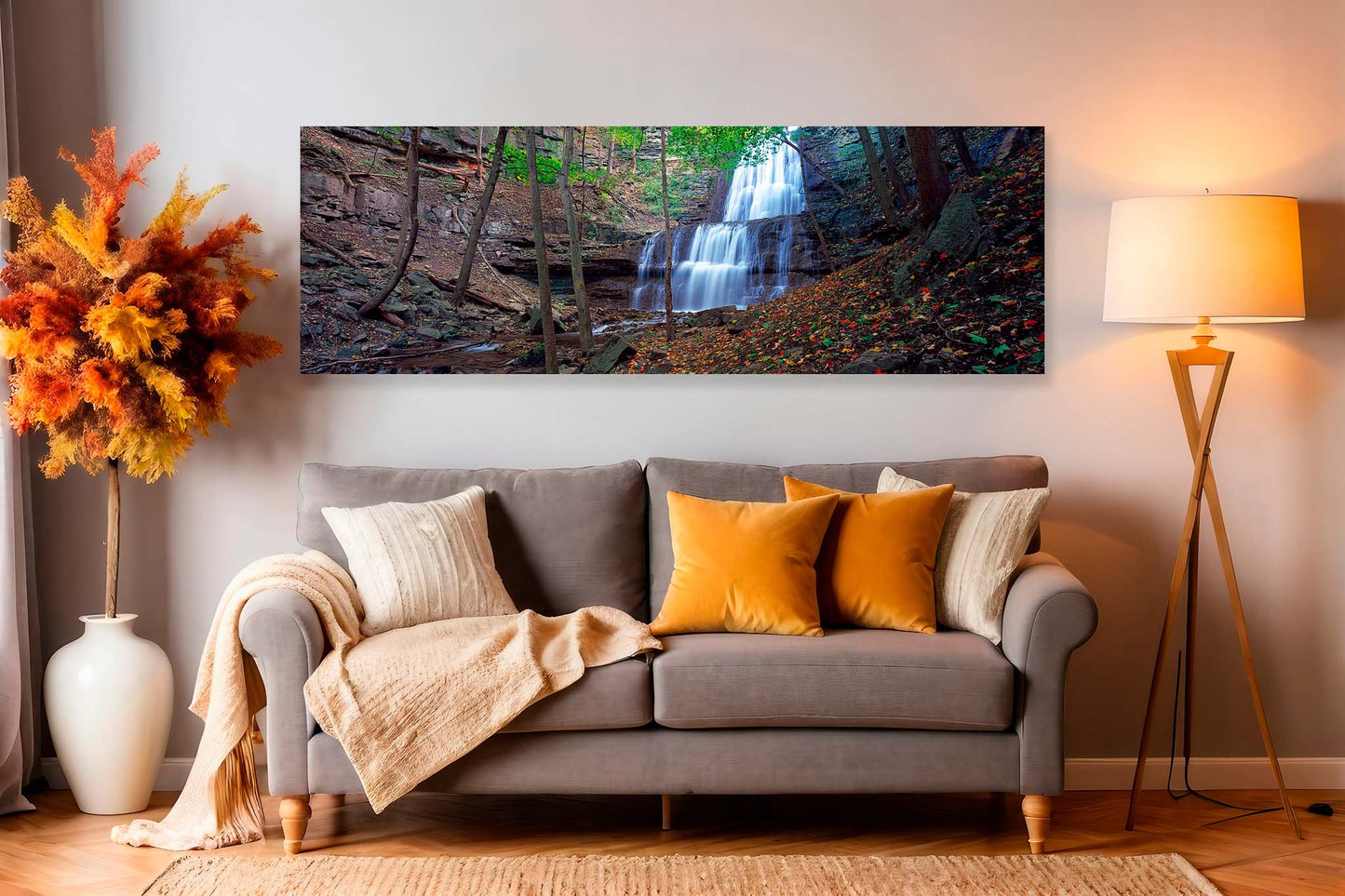 Sherman Falls, Hamilton, Ontario, Canada, Waterfall, Decorate your home or office with beautiful fine art landscape photography wall art limited edition prints.