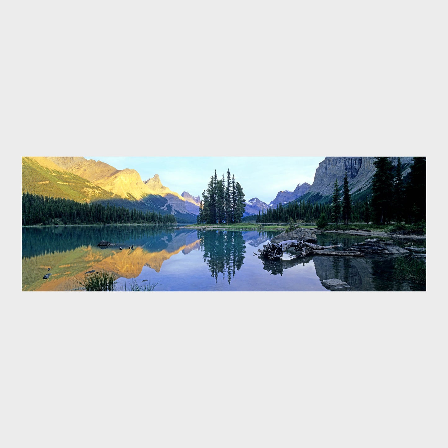 Spirit Island, Jasper National Park, Alberta, Canada, Rocky Mountains, Maligne Lake, Beautiful Wall Art, Fine Art Print