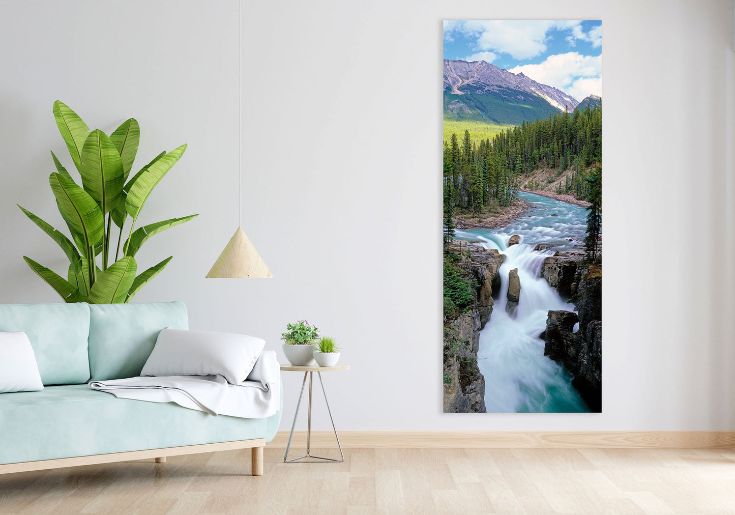 Sunwapta Falls, Jasper National Park, Alberta, Rocky Mountains, Canadian Rockies, Waterfall, Decorate your home or office with beautiful fine art landscape photography wall art limited edition prints.