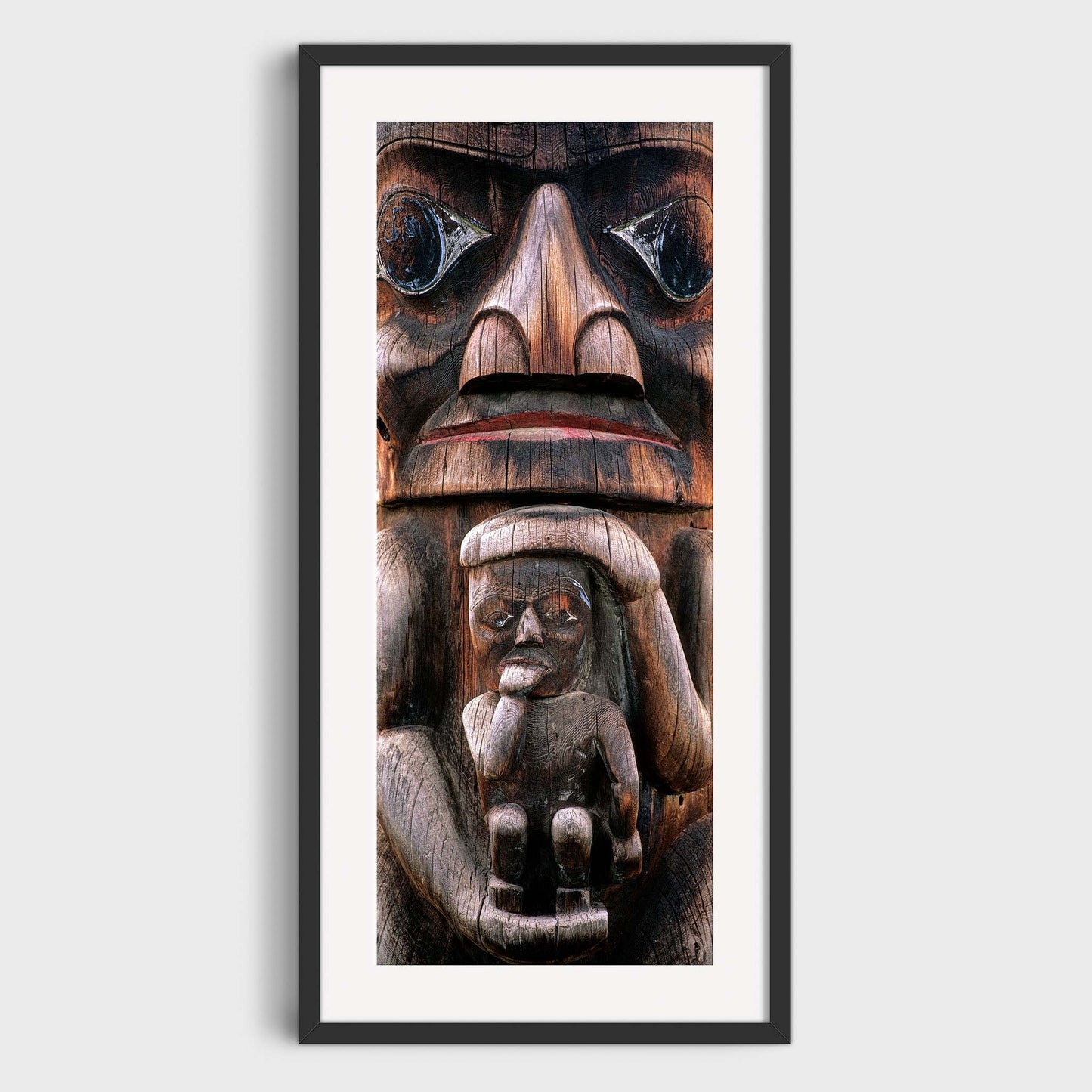 Totem Mother, Kitwanga, British Columbia, Canada, Fine Art Landscape Photography
