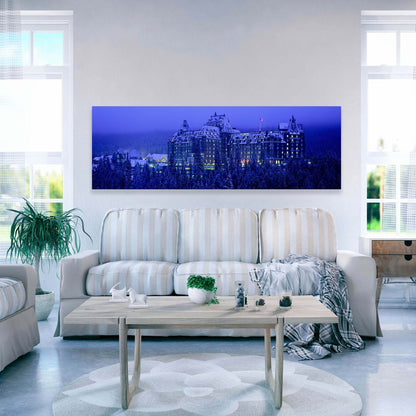 Banff Springs Hotel, Banff National Park, Alberta, Canada, Rocky Mountains, Rockies, Decorate your home or office with beautiful fine art landscape photography wall art limited edition prints. 