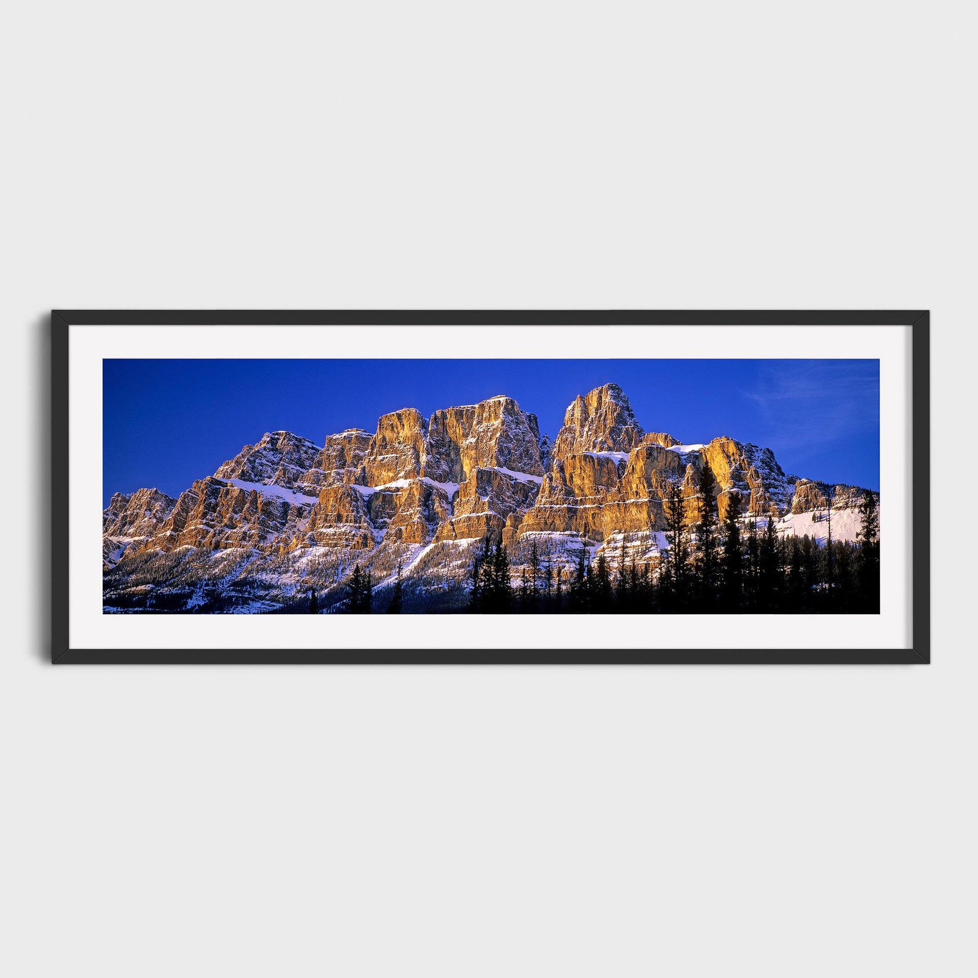 Castle Mountain, Banff National Park, Alberta, Canada, Canadian Rockies, Rocky Mountains, Fine Art Landscape Photography