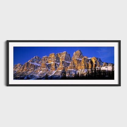 Castle Mountain, Banff National Park, Alberta, Canada, Canadian Rockies, Rocky Mountains, Fine Art Landscape Photography