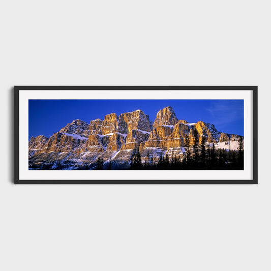 Castle Mountain, Banff National Park, Alberta, Canada, Canadian Rockies, Rocky Mountains, Fine Art Landscape Photography