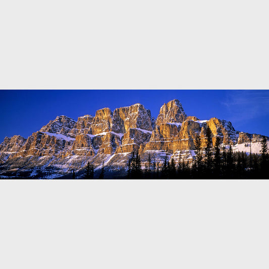 Castle Mountain, Banff National Park, Alberta, Canada, Canadian Rockies,  Beautiful fine art landscape photography wall art limited edition prints for sale.