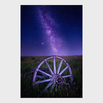 The Cosmos Within, Carl Sagan, Prairies, Milky Way, Space, Beautiful Wall Art, Fine Art Print