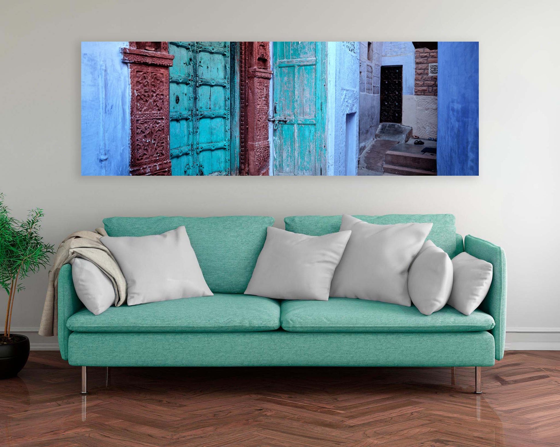 Doors of Jodhpur, Rajasthan, India,  Decorate your home or office with beautiful fine art landscape photography wall art limited edition prints. 