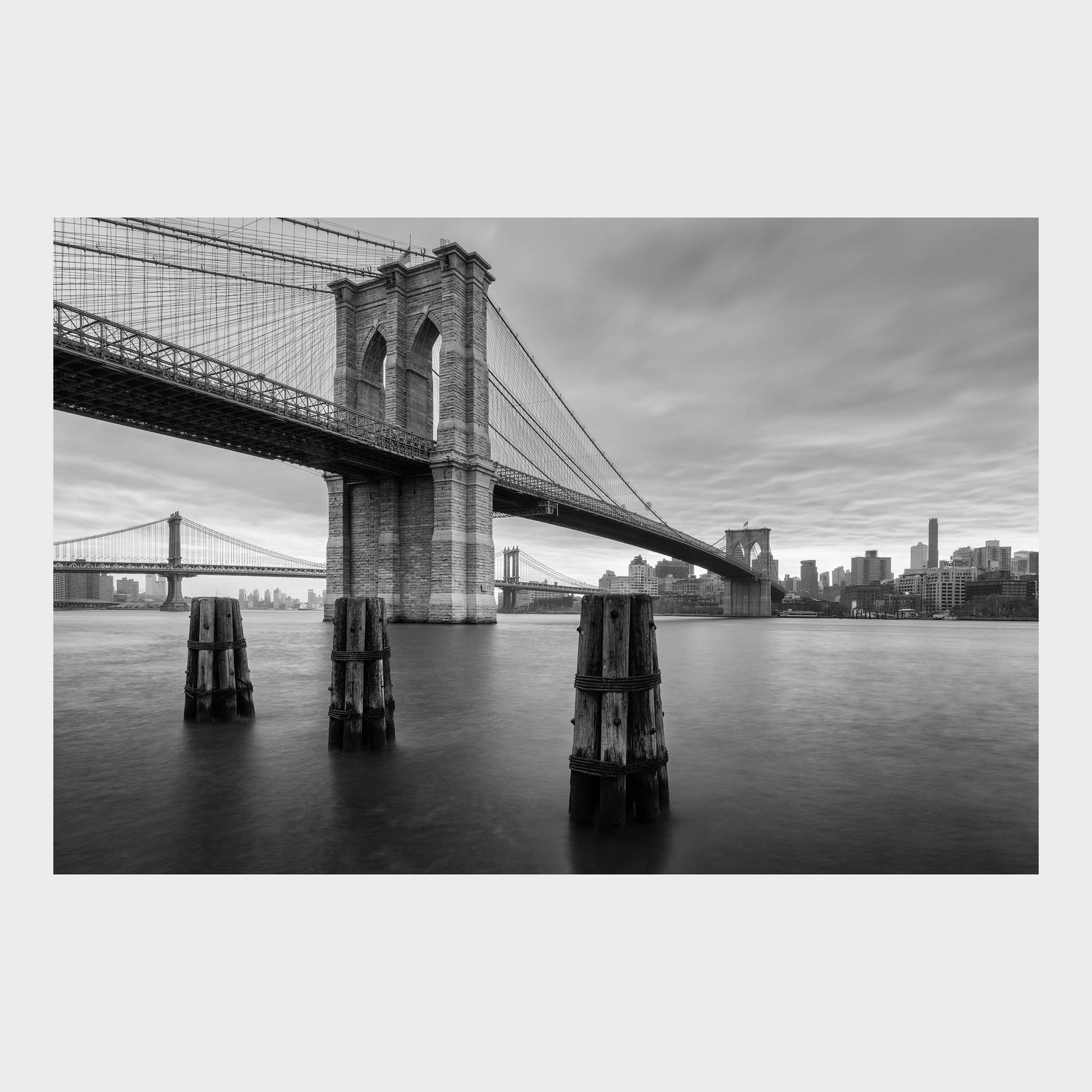 East River Reverie, New York. Brooklyn Bridge. Beautiful fine art landscape photography wall art for sale. Dermot O'Kane.