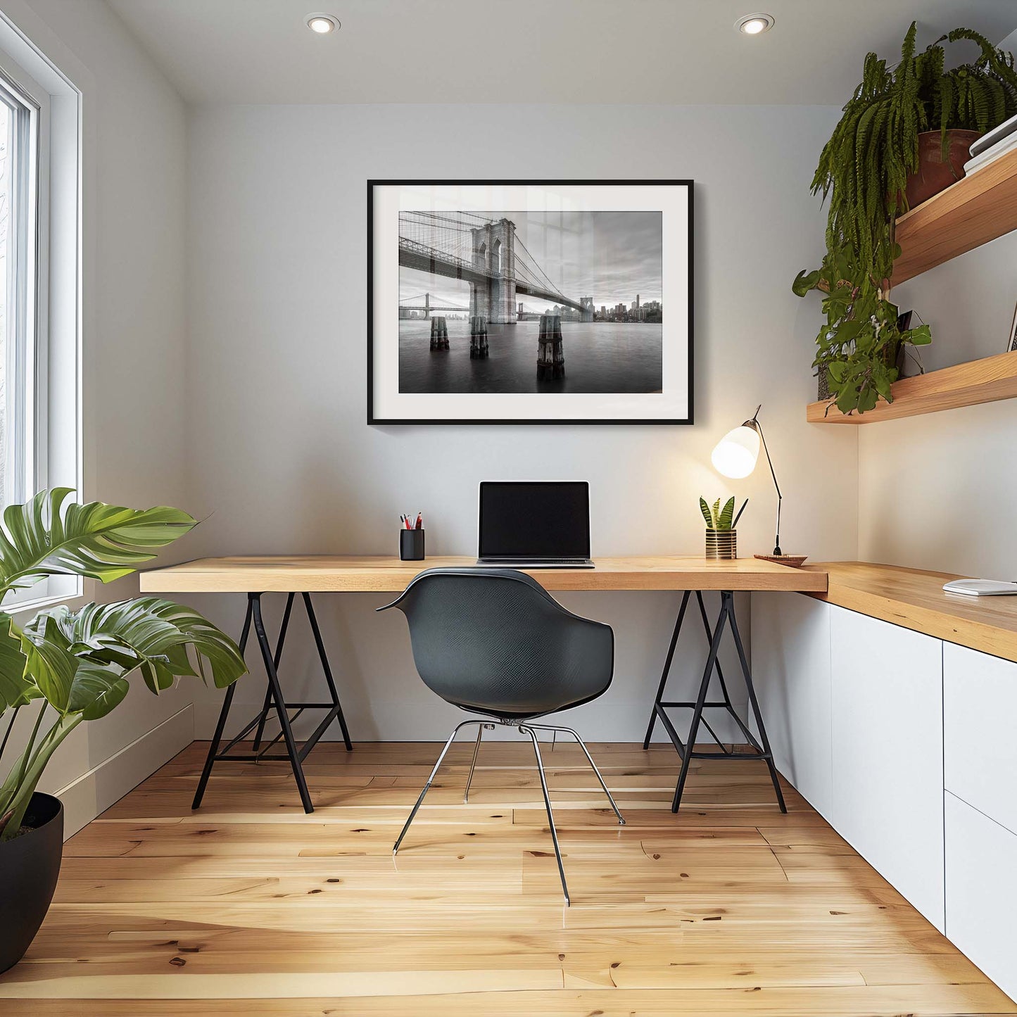 East River Reverie, New York. Brooklyn Bridge. Beautiful fine art landscape photography wall art for sale. Dermot O'Kane.