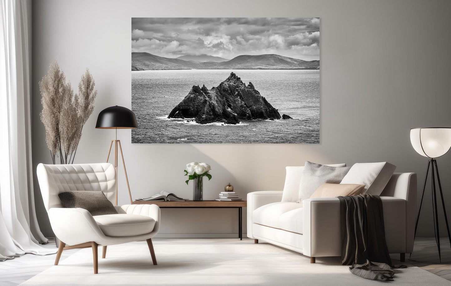Little Skellig, Fine Art Photography, Dermot O'Kane, Luke Skywalker, Star Wars Island, Beautiful fine art landscape photography wall art prints for sale.