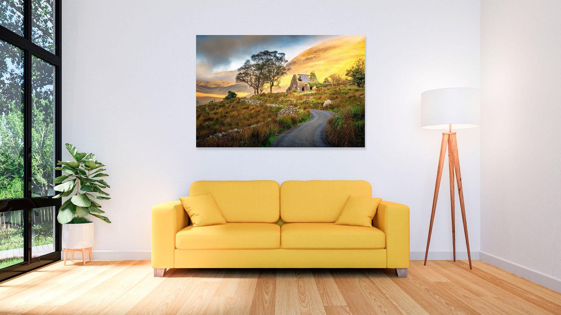 Molly's Cottage, Co. Kerry, Ireland, Decorate your home or office with beautiful fine art landscape photography wall art limited edition prints.