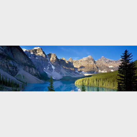 Moraine Lake, Banff National Park, Alberta, Canada, Rocky Mountains,  Beautiful fine art landscape photography wall art limited edition prints for sale.
