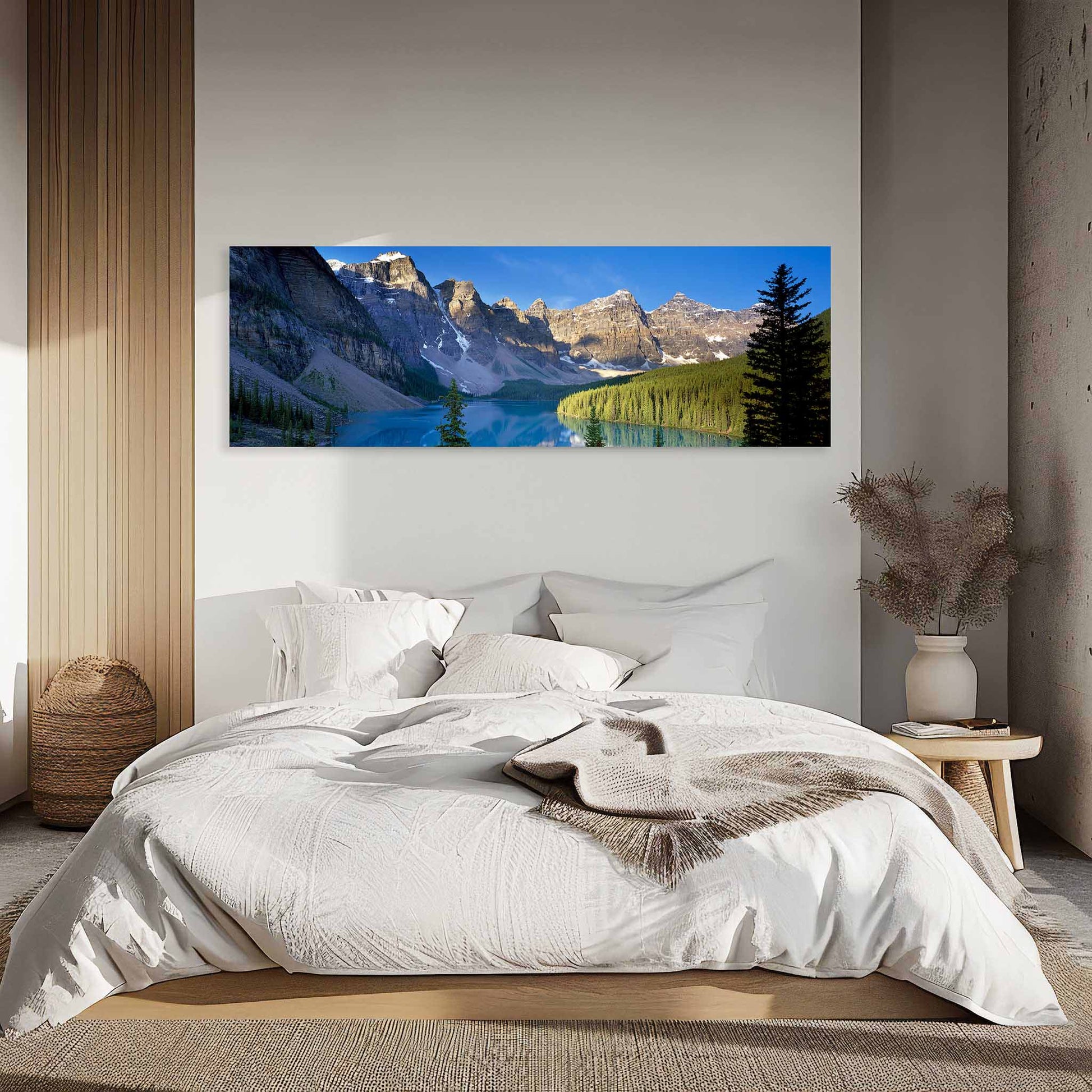 Moraine Lake, Banff National Park, Alberta, Canada, Rocky Mountains, Decorate your home or office with beautiful fine art landscape photography wall art limited edition prints. 