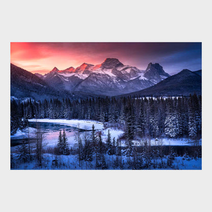 Mount Lougheed, Kananaskis Country, Alberta, Canada, Beautiful Wall Art, Fine Art Print