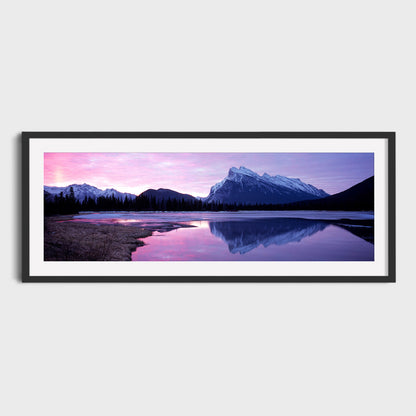 Mount Rundle, Vermillion Lakes, Banff National Park, Alberta, Canada, Fine Art Landscape Photography