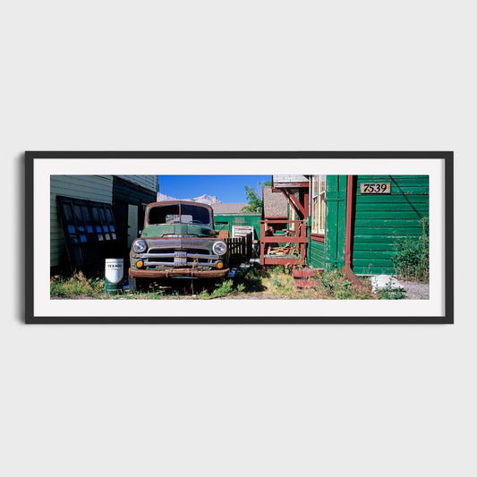 Old Dodge, Coleman, Alberta, Canada,  Old Truck, Fine Art Landscape Photography