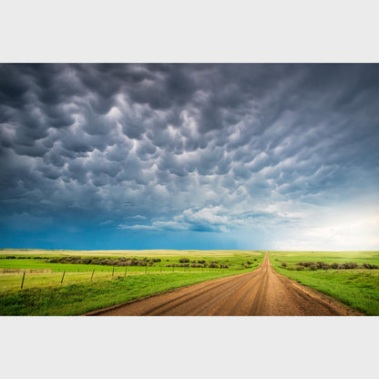 Prairie Storm, Saskatchewan, Canada, Beautiful fine art landscape photography wall art limited edition prints for sale.