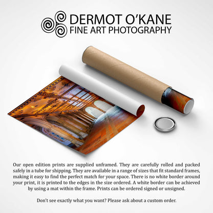 City Sanctuary, Bethesda Terrace, Central Park, Manhattan, New York City, Fine Art Photography, Dermot O'Kane