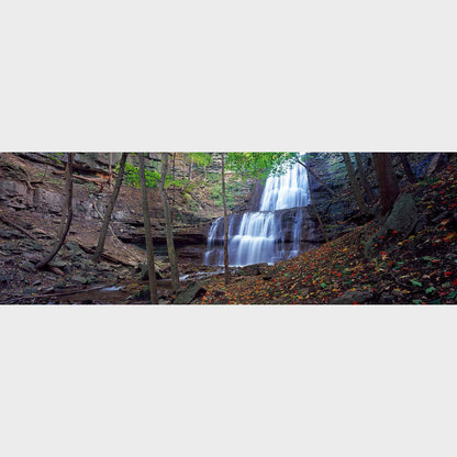 Sherman Falls, Hamilton, Ontario, Canada, Waterfall, Beautiful fine art landscape photography wall art limited edition prints for sale.