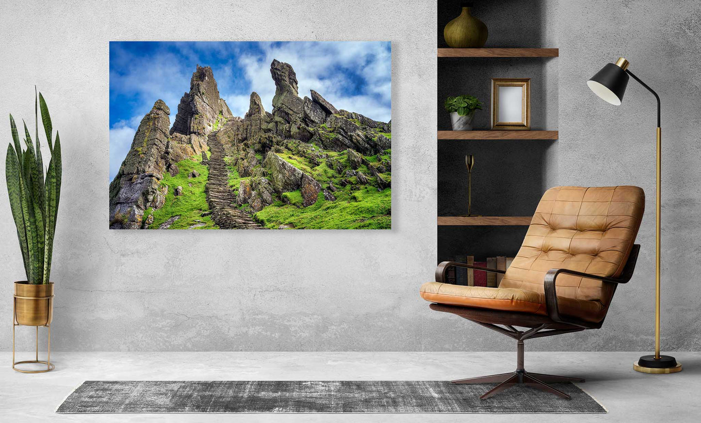 Skellig Michael Steps, Co. Kerry, Ireland, Beautiful fine art landscape photography wall art limited edition prints for sale.