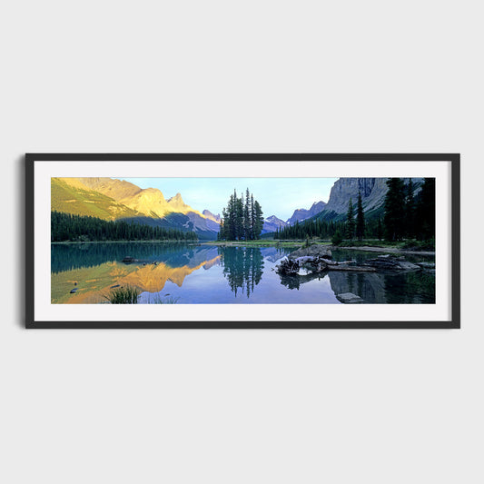 Spirit Island, Jasper National Park, Alberta, Canada, Rocky Mountains, Maligne Lake, Fine Art Landscape Photography