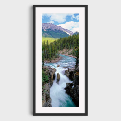Sunwapta Falls, Jasper National Park, Alberta, Canada, Rocky Mountains, Fine Art Landscape Photography