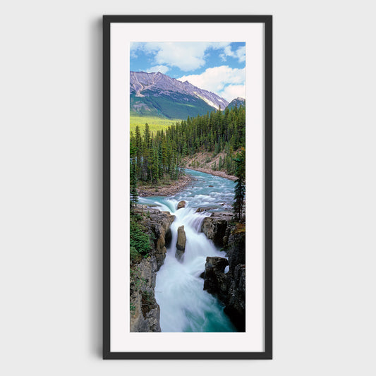 Sunwapta Falls, Jasper National Park, Alberta, Canada, Rocky Mountains, Fine Art Landscape Photography