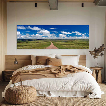 The Road Home, Saskatchewan, Canada, Prairies, Decorate your home or office with beautiful fine art landscape photography wall art limited edition prints. 