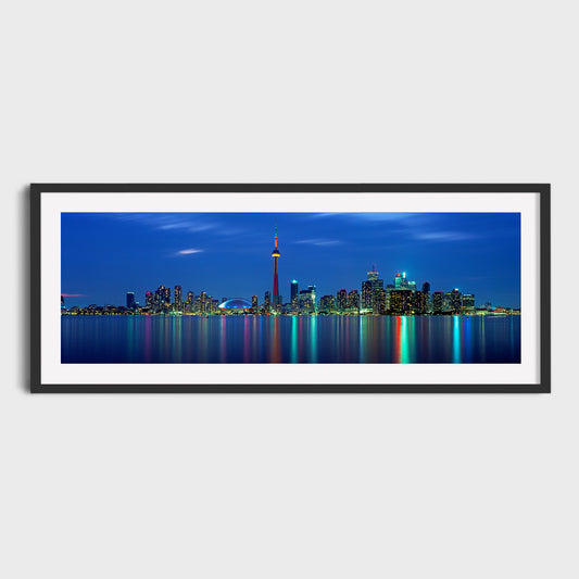 Toronto Twilight, Toronto City Skyline, Ontario, Canada, Fine Art Landscape Photography
