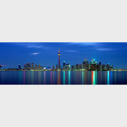 Toronto Twilight, Toronto, Ontario, Canada, Beautiful fine art landscape photography wall art limited edition prints for sale.