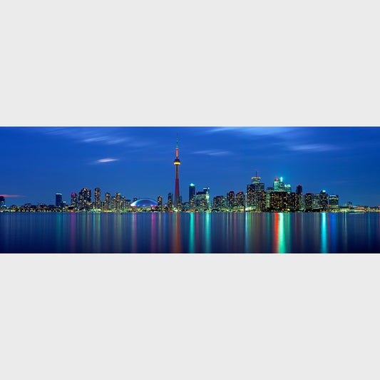 Toronto Twilight, Toronto, Ontario, Canada, Beautiful fine art landscape photography wall art limited edition prints for sale.